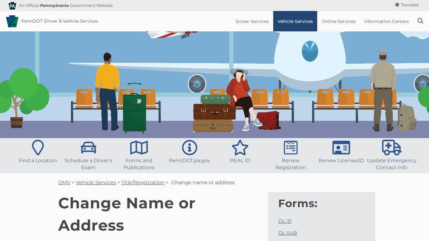Change name or address - PennDOT Driver & Vehicle Services